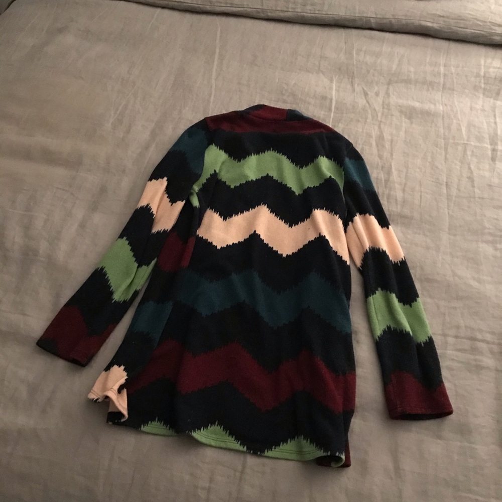 Striped Multi Color Cardigan - Picture 3 of 4